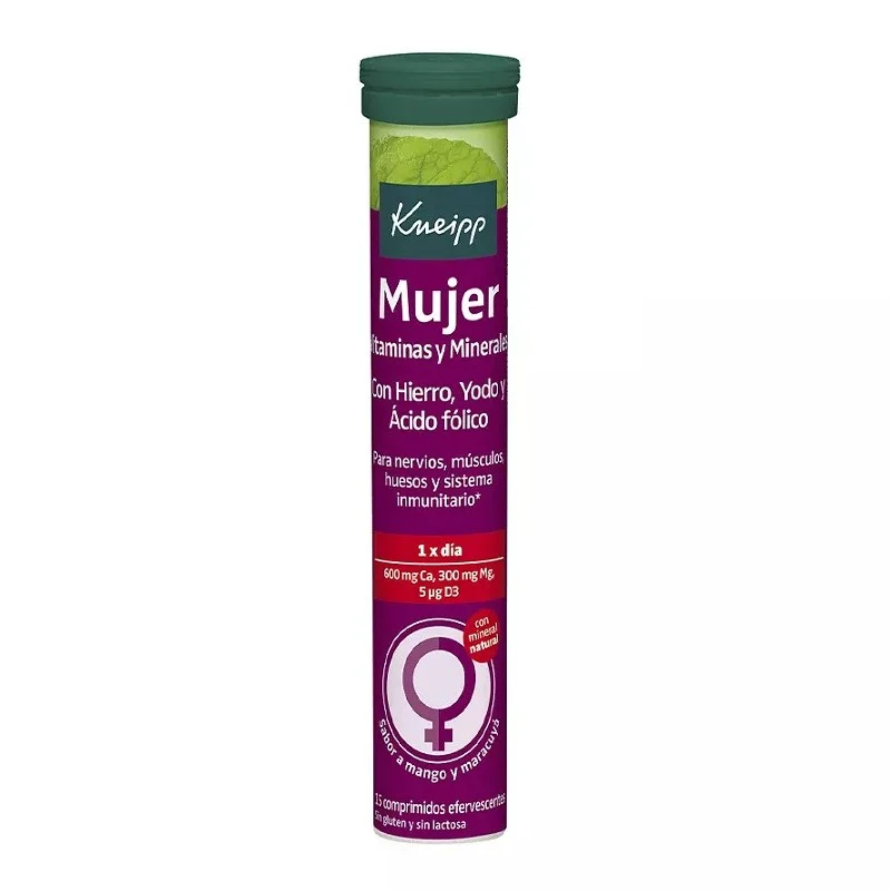 KNEIPP Frau Vitamine und Mineralstoffe 15 Brausetabletten