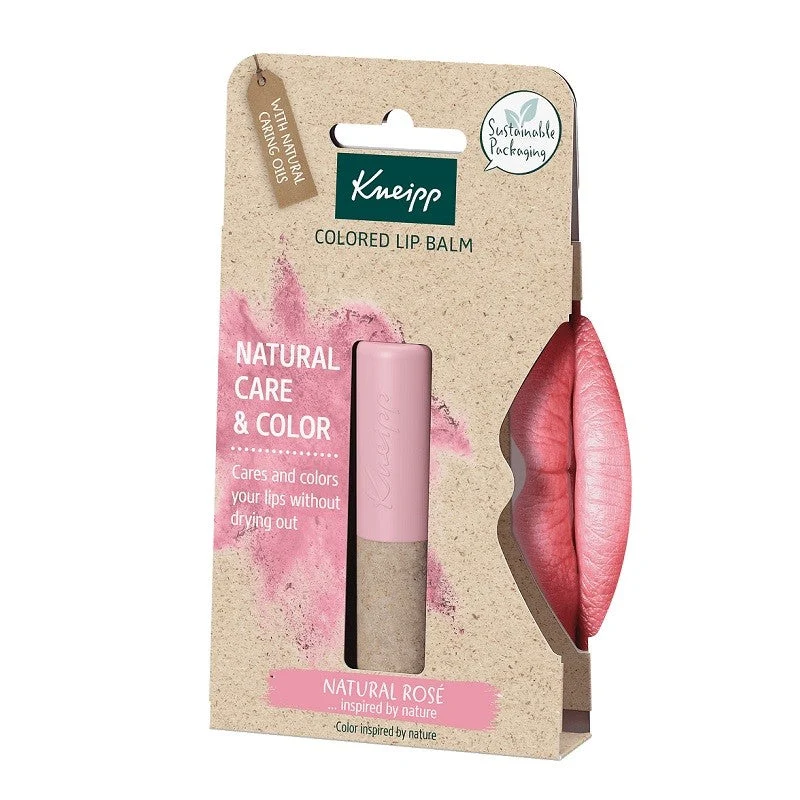 KNEIPP Lippenbalsam Farbige Lippenpflege Natur Rosé