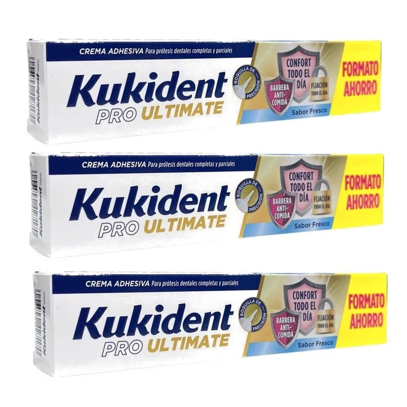 KUKIDENT Pro Ultimate Frischer Geschmack SPARPACK 3x57 g