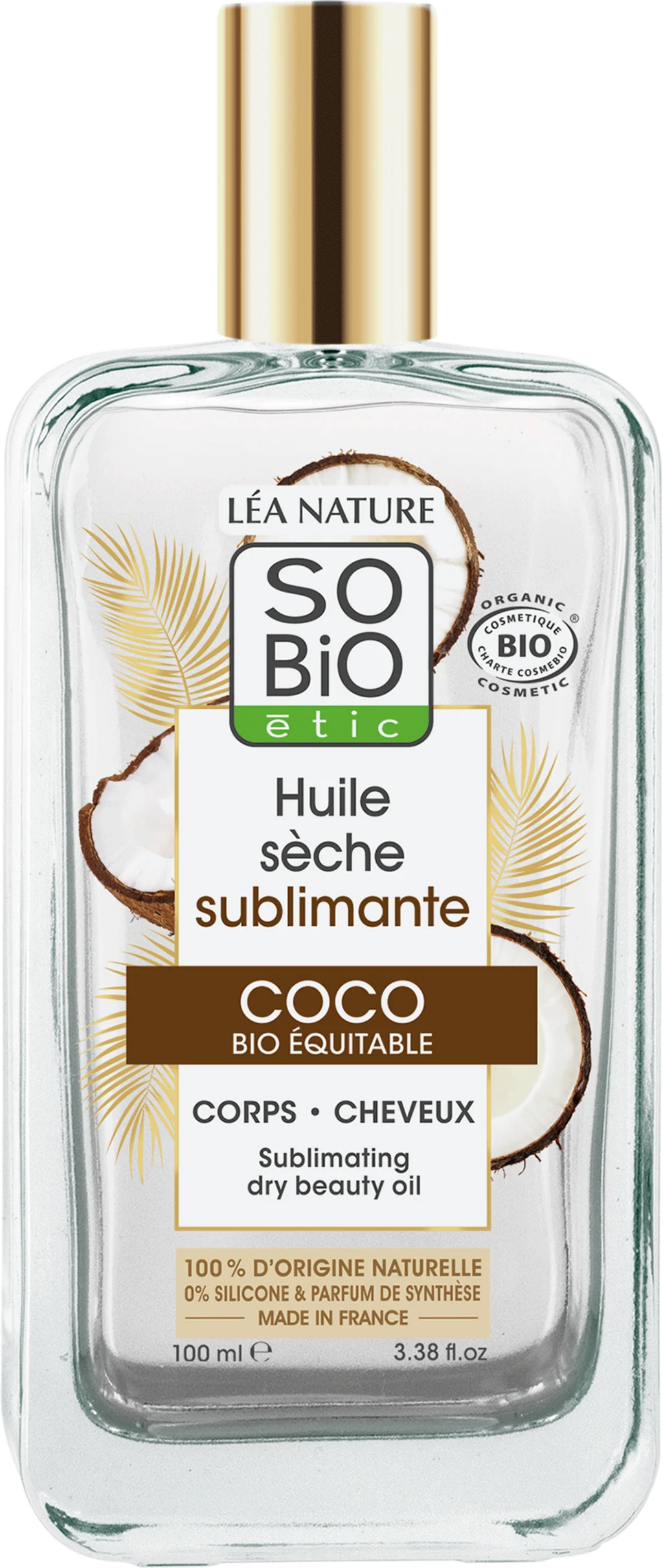 LÉA NATURE SO BiO étic Coco Verfeinerndes Trockenöl, 100 ml