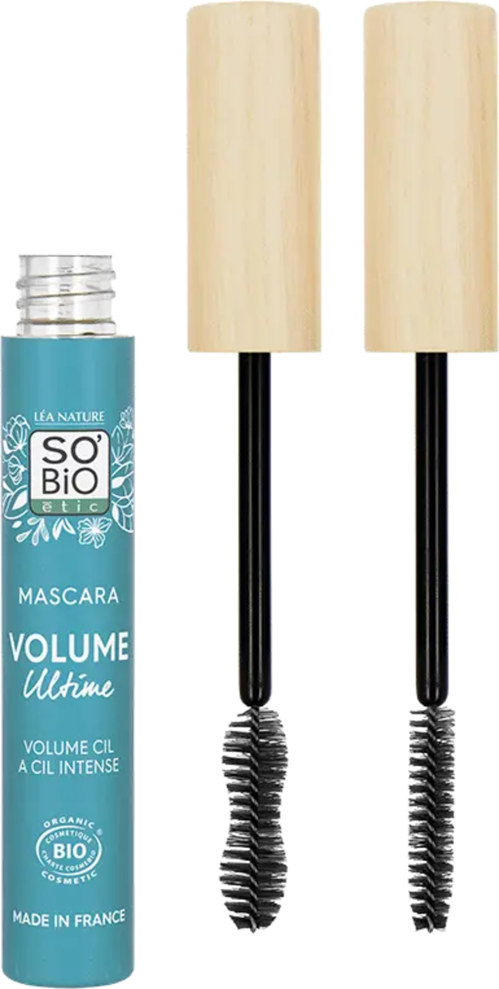 LÉA NATURE SO BiO étic Mascara Volume Ultime, 01 Noir (8 ml)