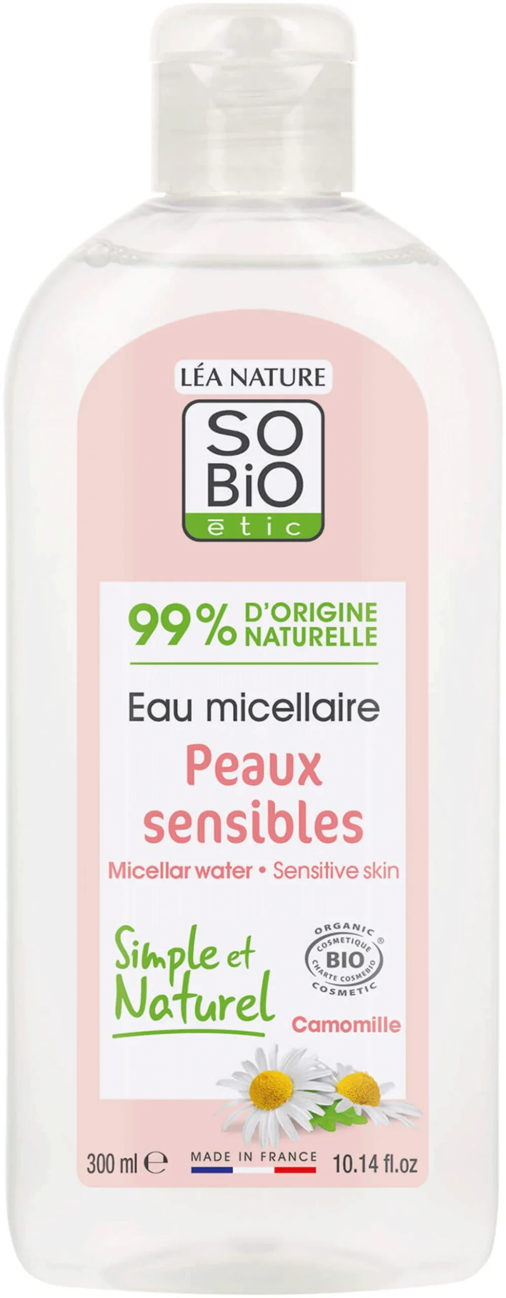 LÉA NATURE SO BiO étic Mizellenwasser Bio-Kamille, 300 ml