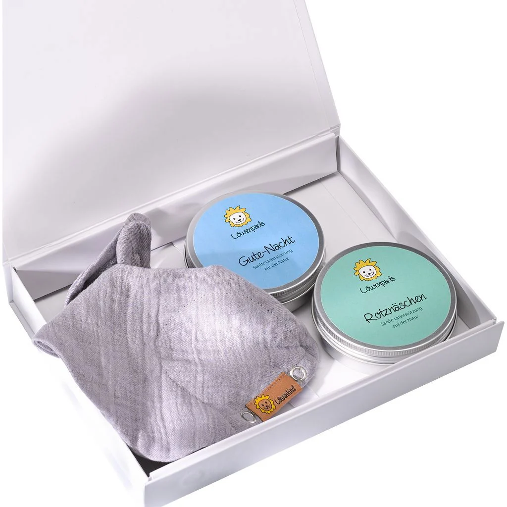 LöwenkindGeschenkset Dreieckshalstuch