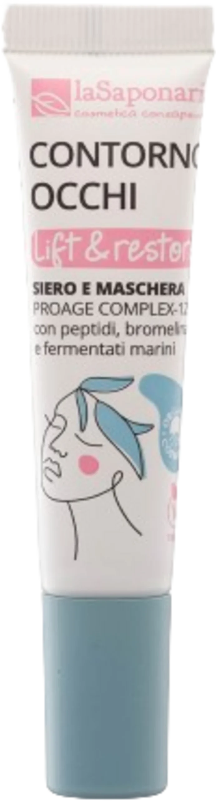 La Saponaria Augenserum Lift & Restore, 15 ml