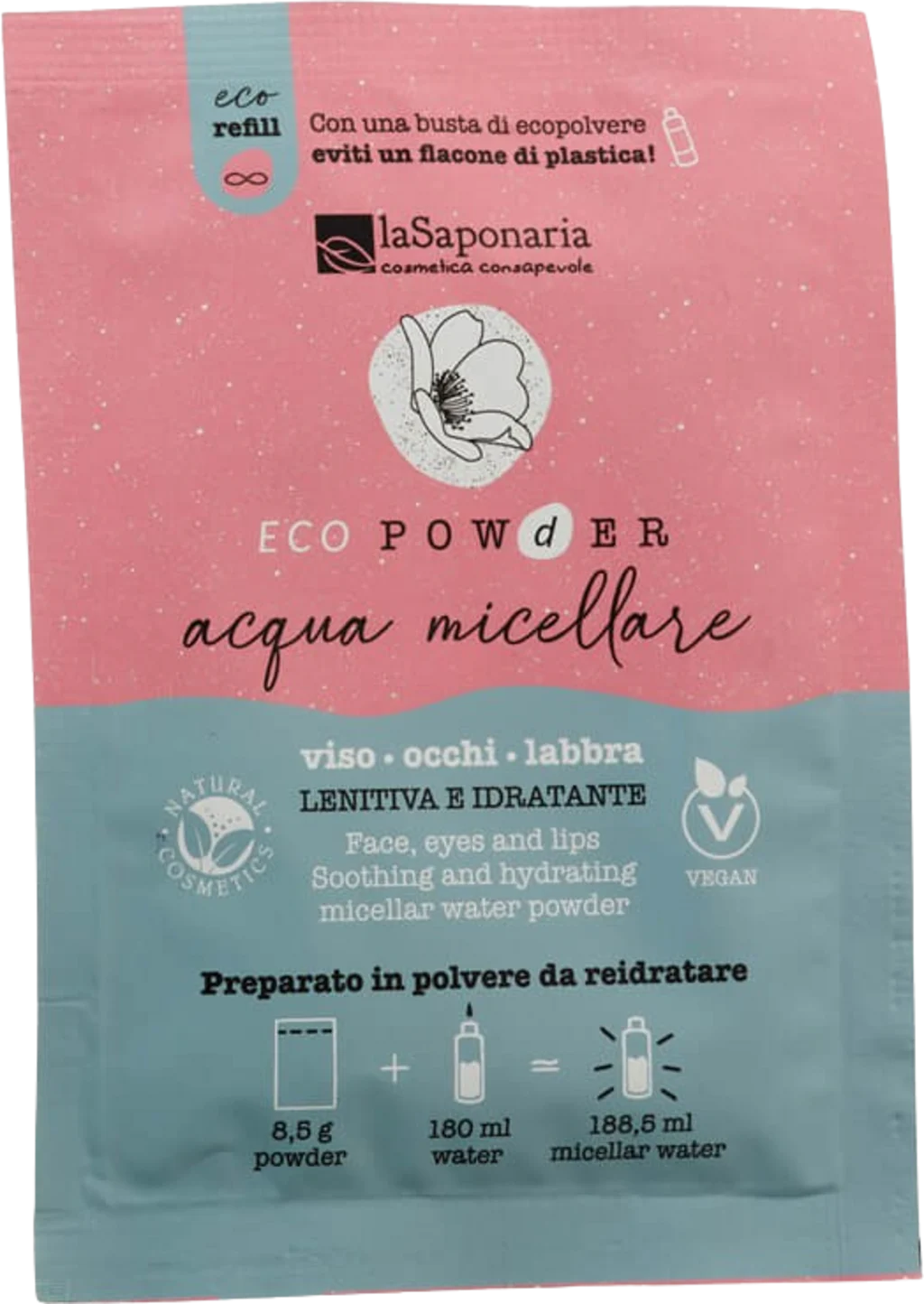 La Saponaria Mizellenwasser Pulver, 8,50 g