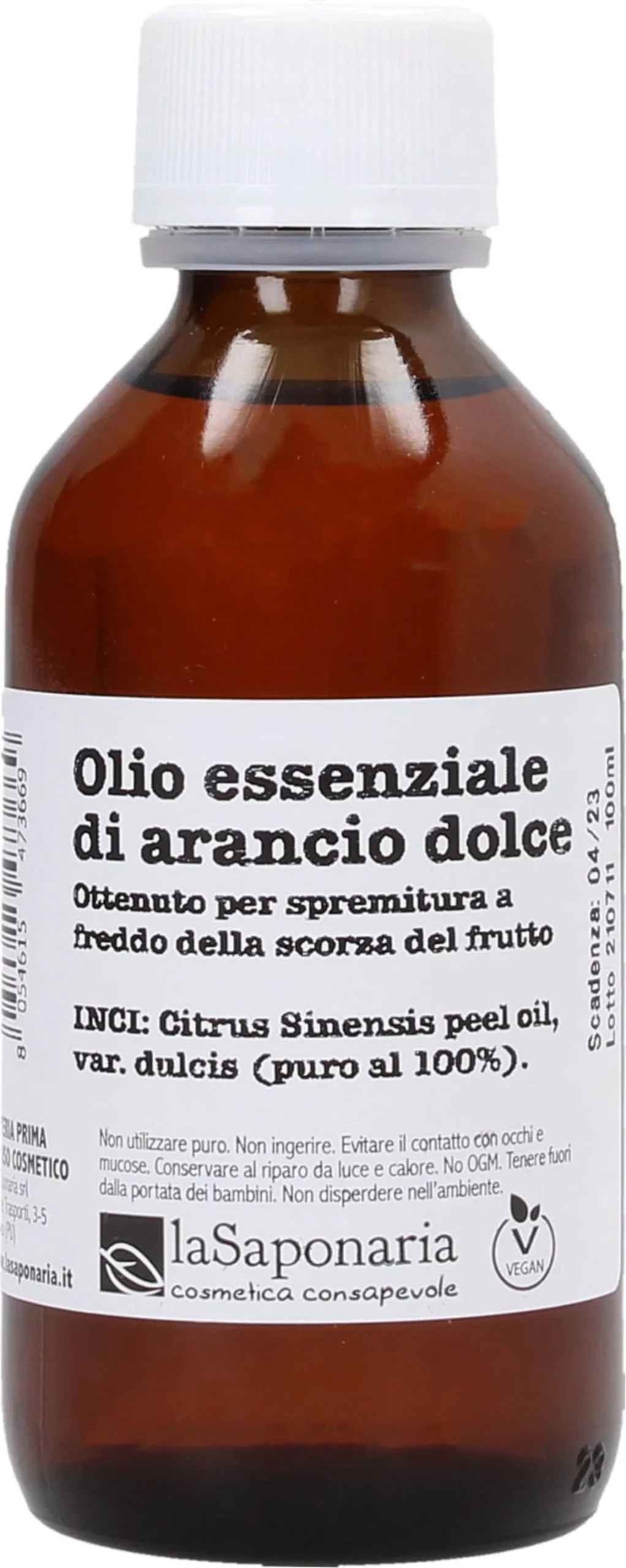 La Saponaria Süßorangen-Öl, 100 ml