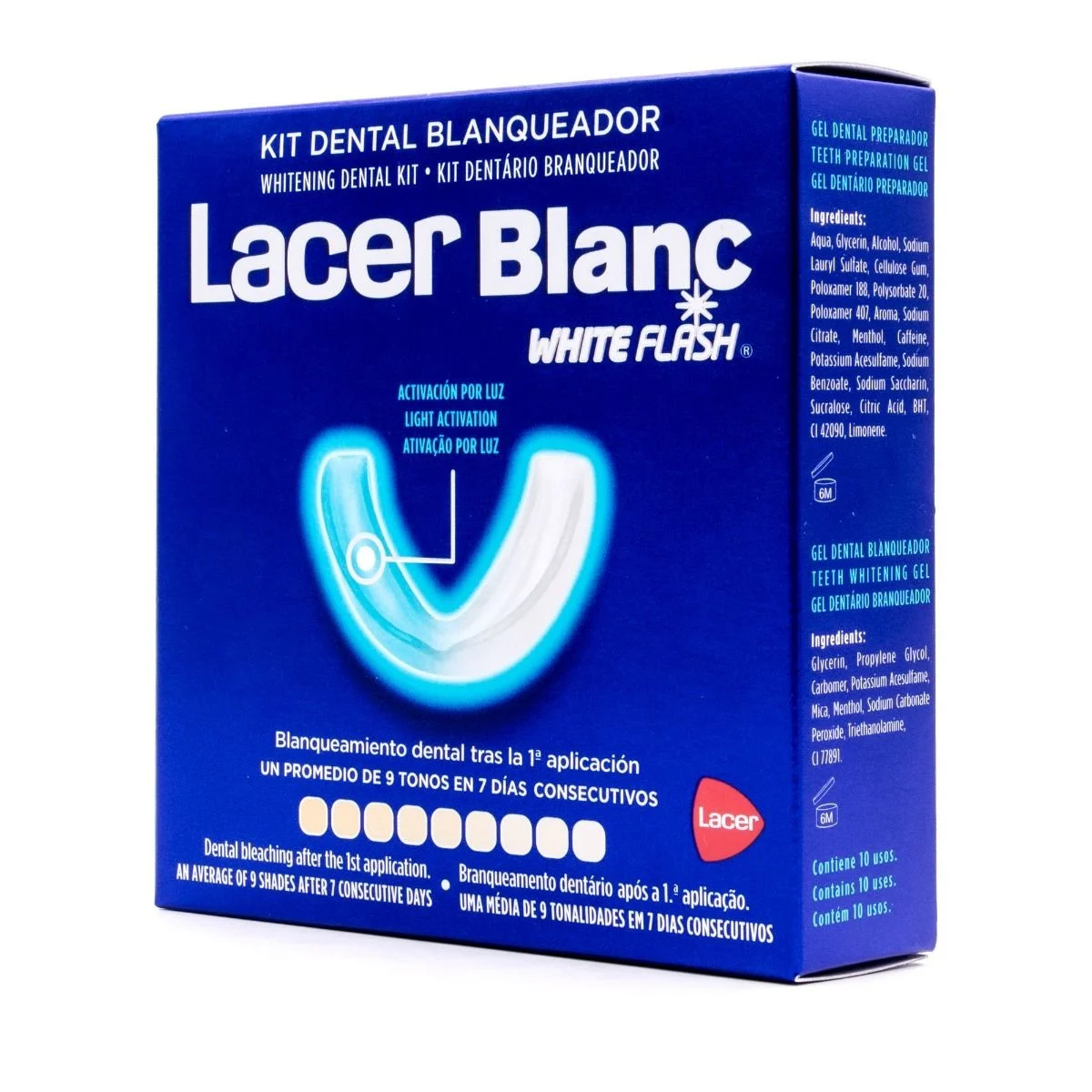 Lacer Blanc Weißer Blitz