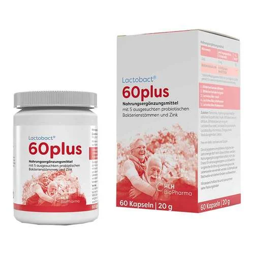 Lactobact 60plus magensaftresistente Kapseln, 60 St