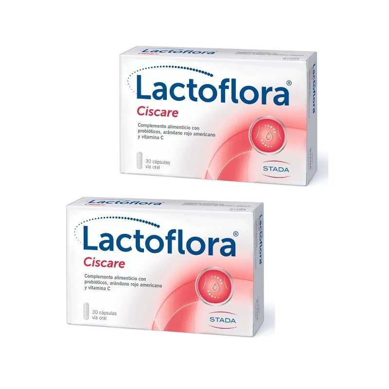 LACTOFLORA Ciscare Probiotic Cranberry 2x30 Kapseln 【SPARKPACK】