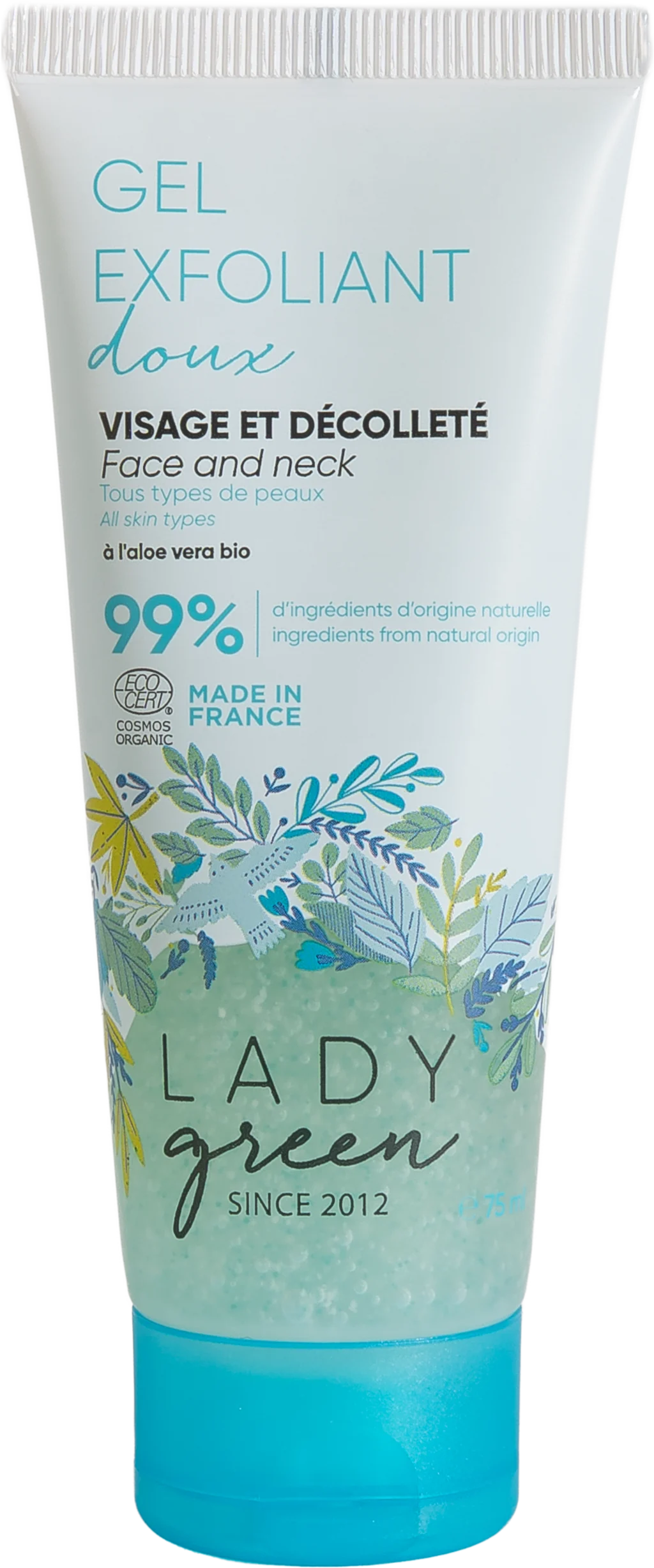 Lady Green Gentle Face & Neck Scrub, 75 ml