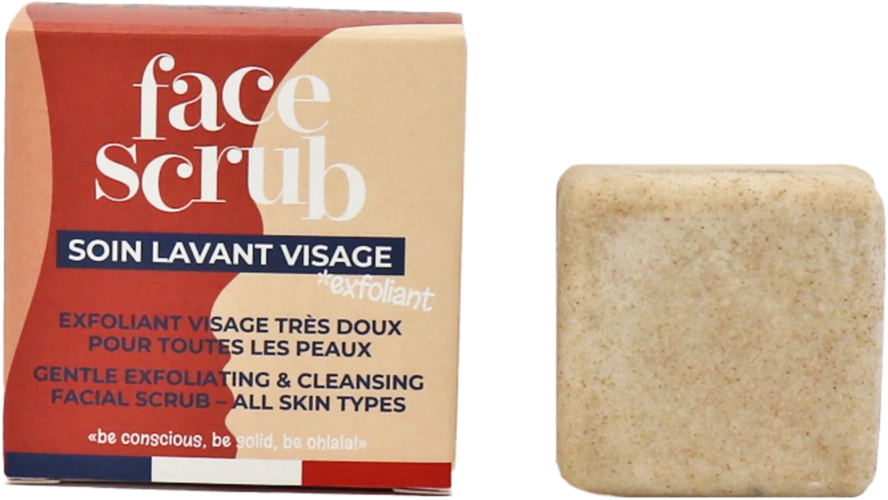 Lamazuna face scrub Festes Gesichtspeeling, 28 ml