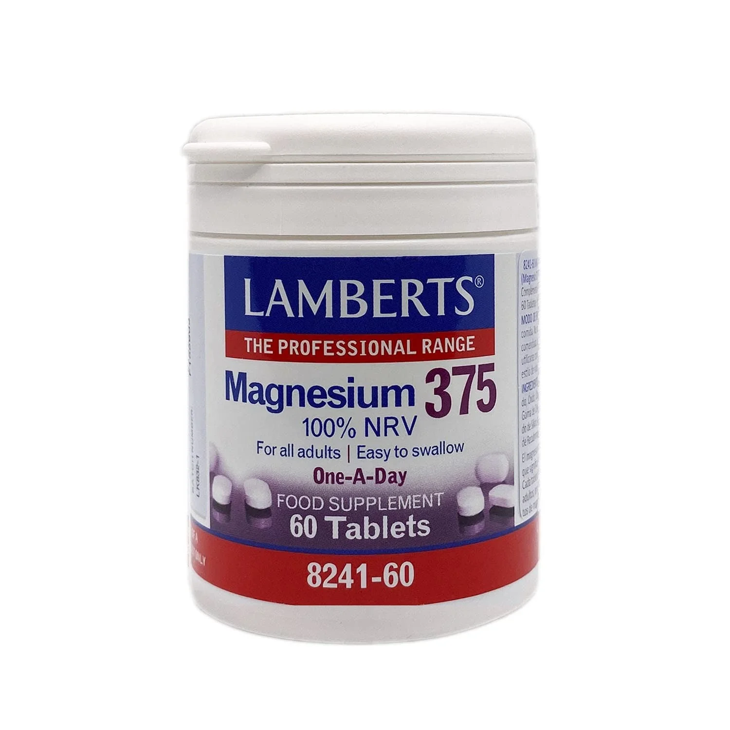 Lamberts Magnesio 375 60 Tabletas