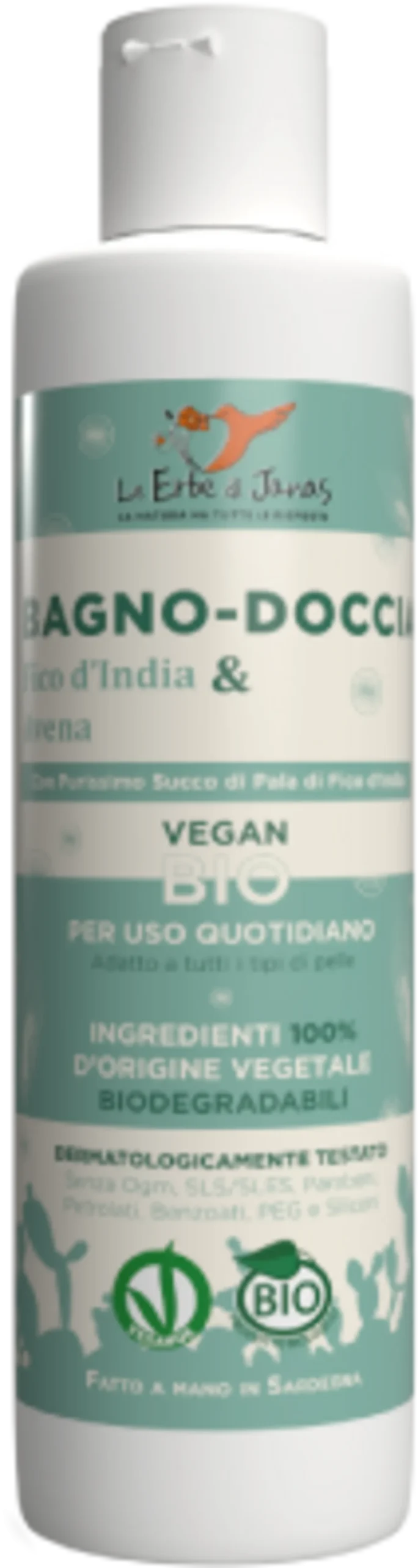 Le Erbe di Janas Duschbad Feigenkaktus & Hafer, 150 ml