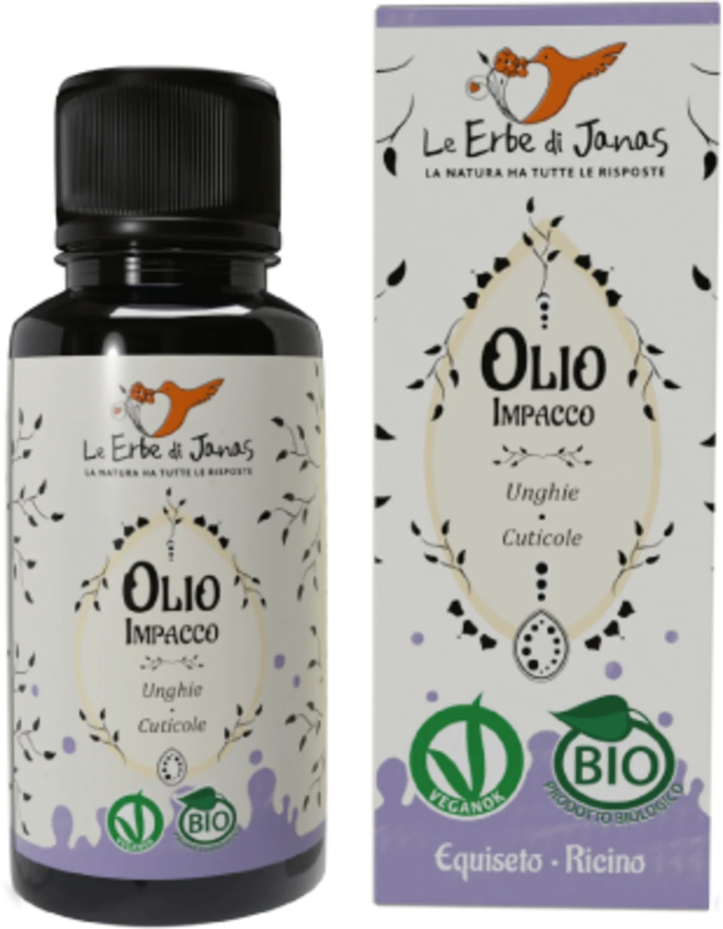 Le Erbe di Janas Nagel- & Nagelhaut-Pflegeöl Schachtelhalm & Rizinus, 20 ml