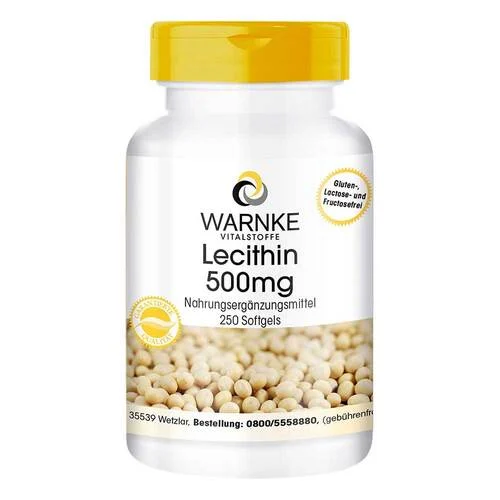 Lecithin 500 mg Kapseln, 250 St
