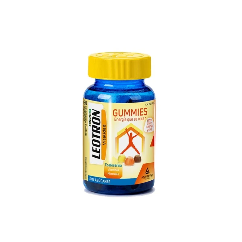 LEOTRON Gummies Energie und Vitalität 60 Gummies