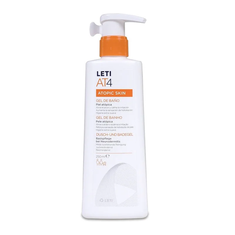 LETI AT4 Badegel für atopische Haut, 250 ml