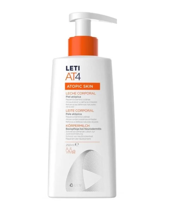 LETI AT4 Körpermilch für atopische Haut, 250 ml