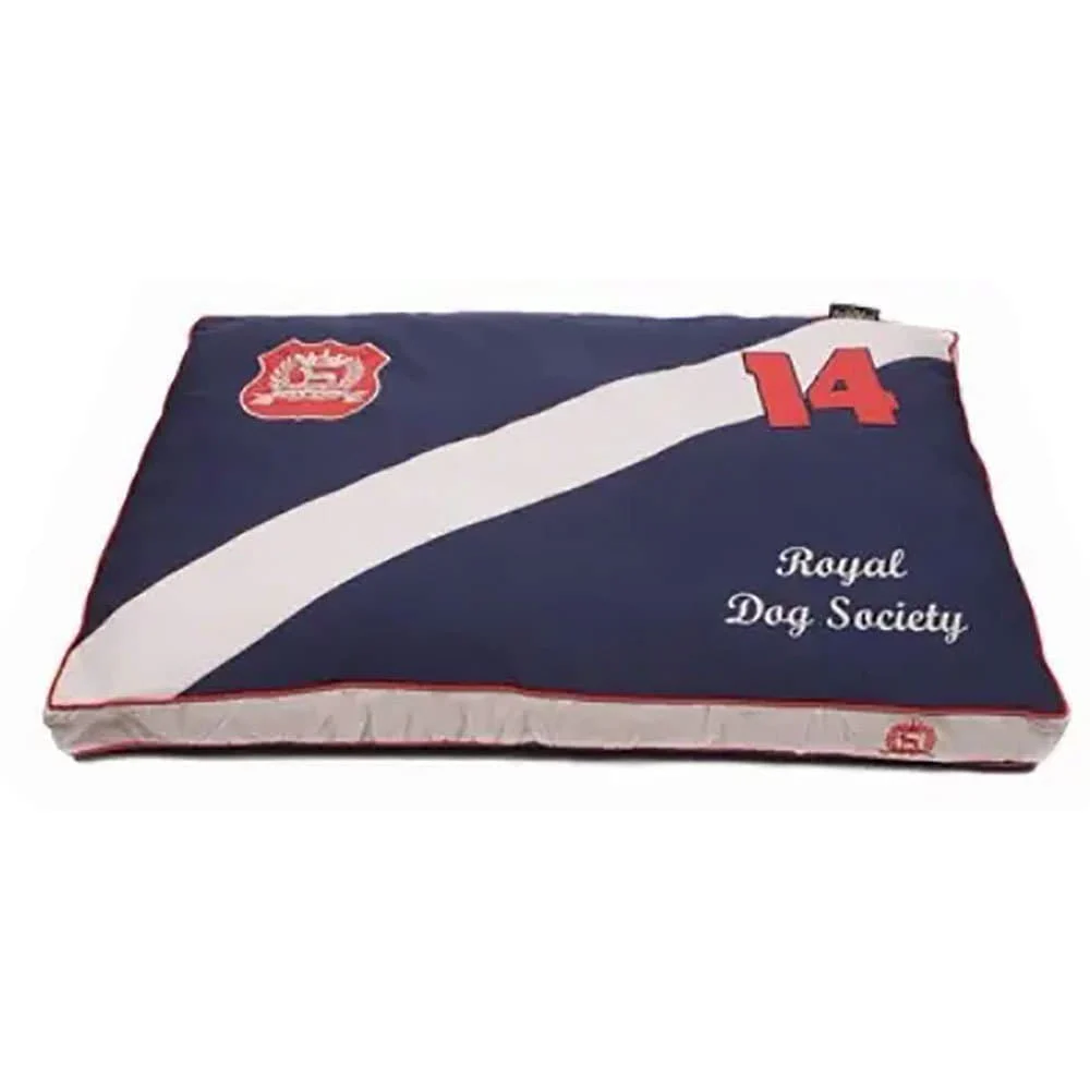 Lex&Max Funda Boxbed Classic (azul marino) 120x80x9 cm