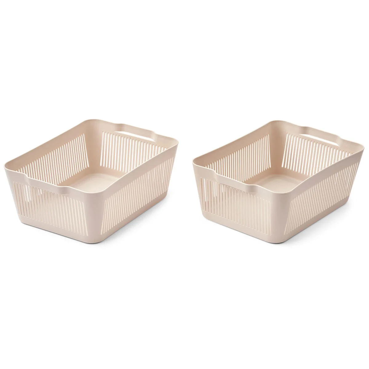 LIEWOODMakeeva Korb L 2er Pack sandy