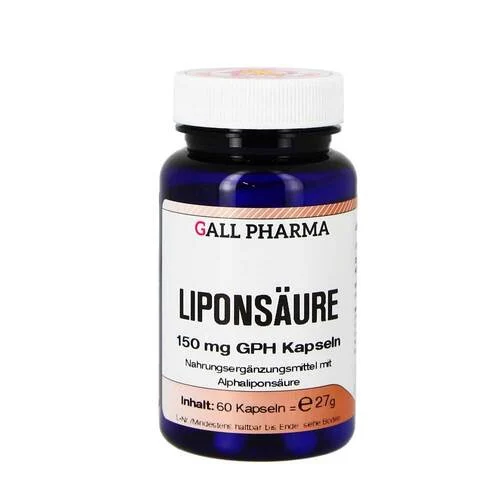 Liponsäure Kapseln 150 mg, 60 St