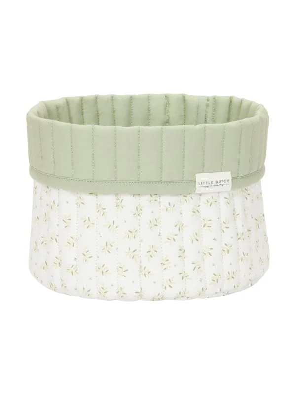 Little Dutch Aufbewahrungskorb Klein - Blueberry Leaves - 20 x 15 cm