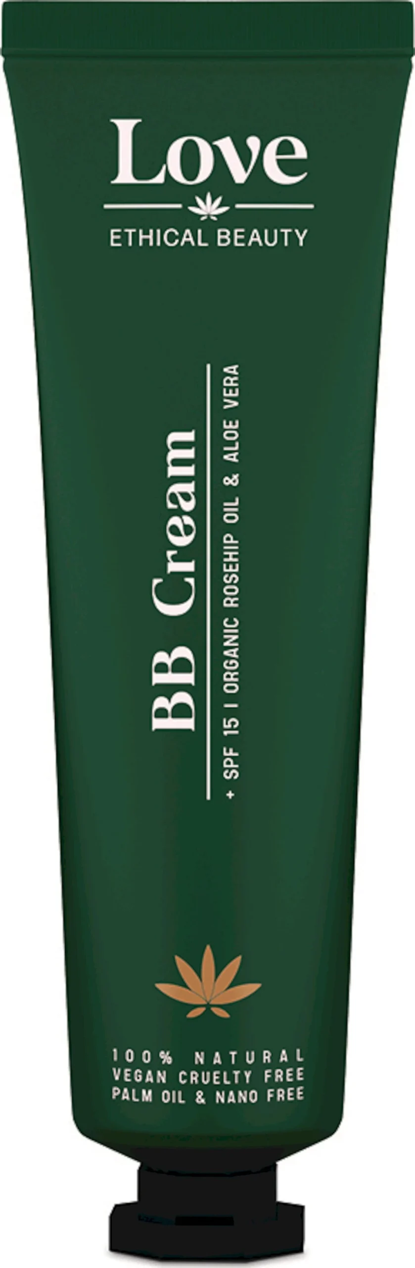 Love Ethical Beauty BB Cream SPF 15, Porcelain (30 g)