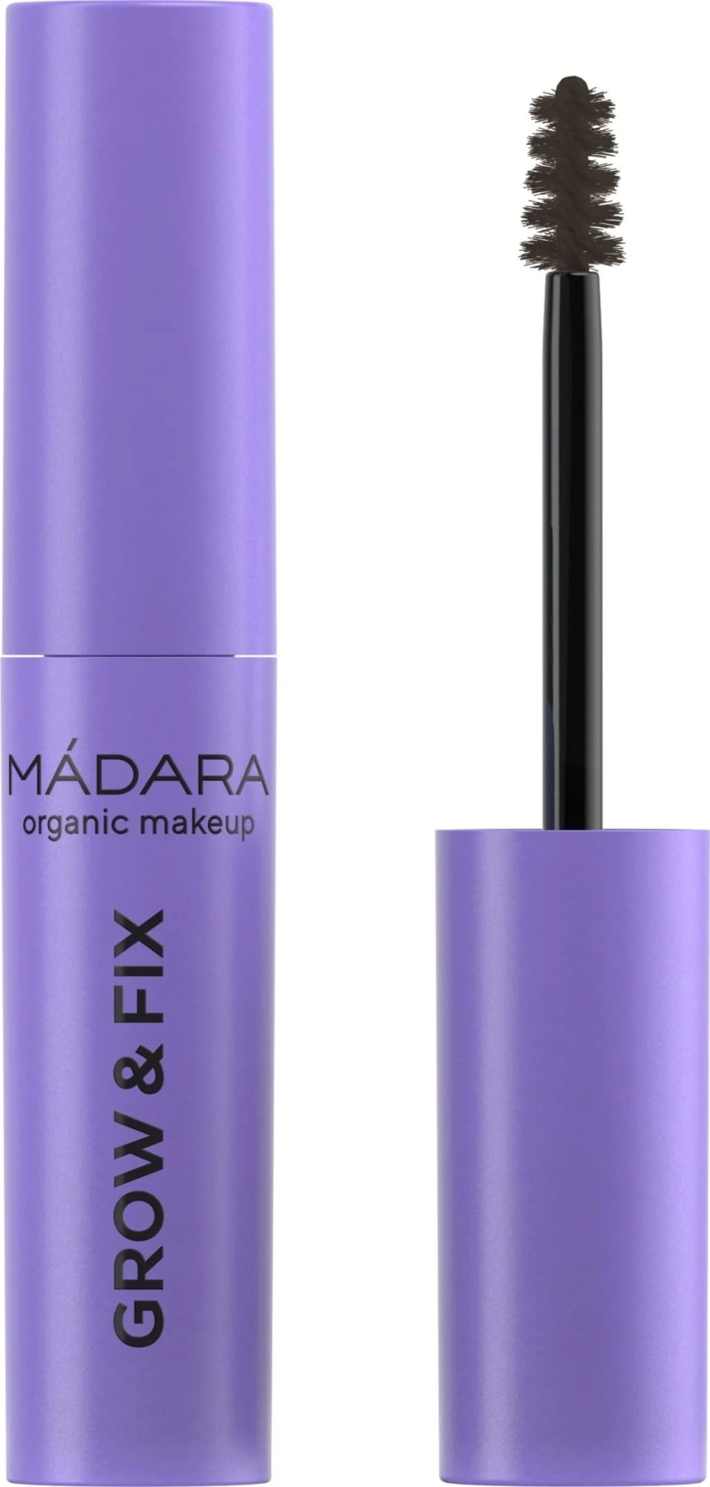MÁDARA Organic Skincare Grow & Fix Tinted Brow Gel, Ash Brown (4,25 ml)