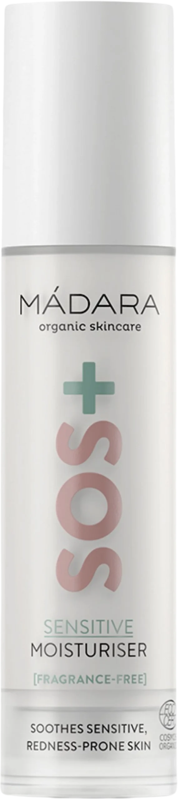 MÁDARA Organic Skincare SOS+ Sensitive Moisturiser, 50 ml