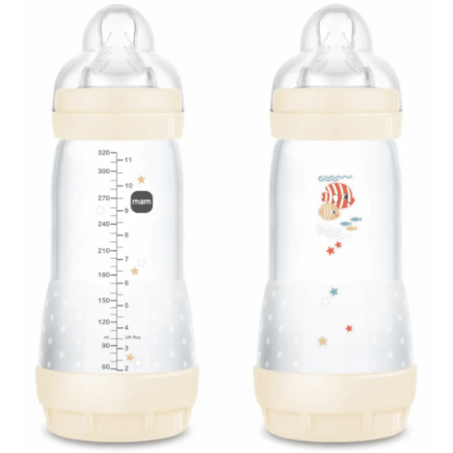 MAM Easy Start Anti Colic Babyflasche 320ml - Weiß