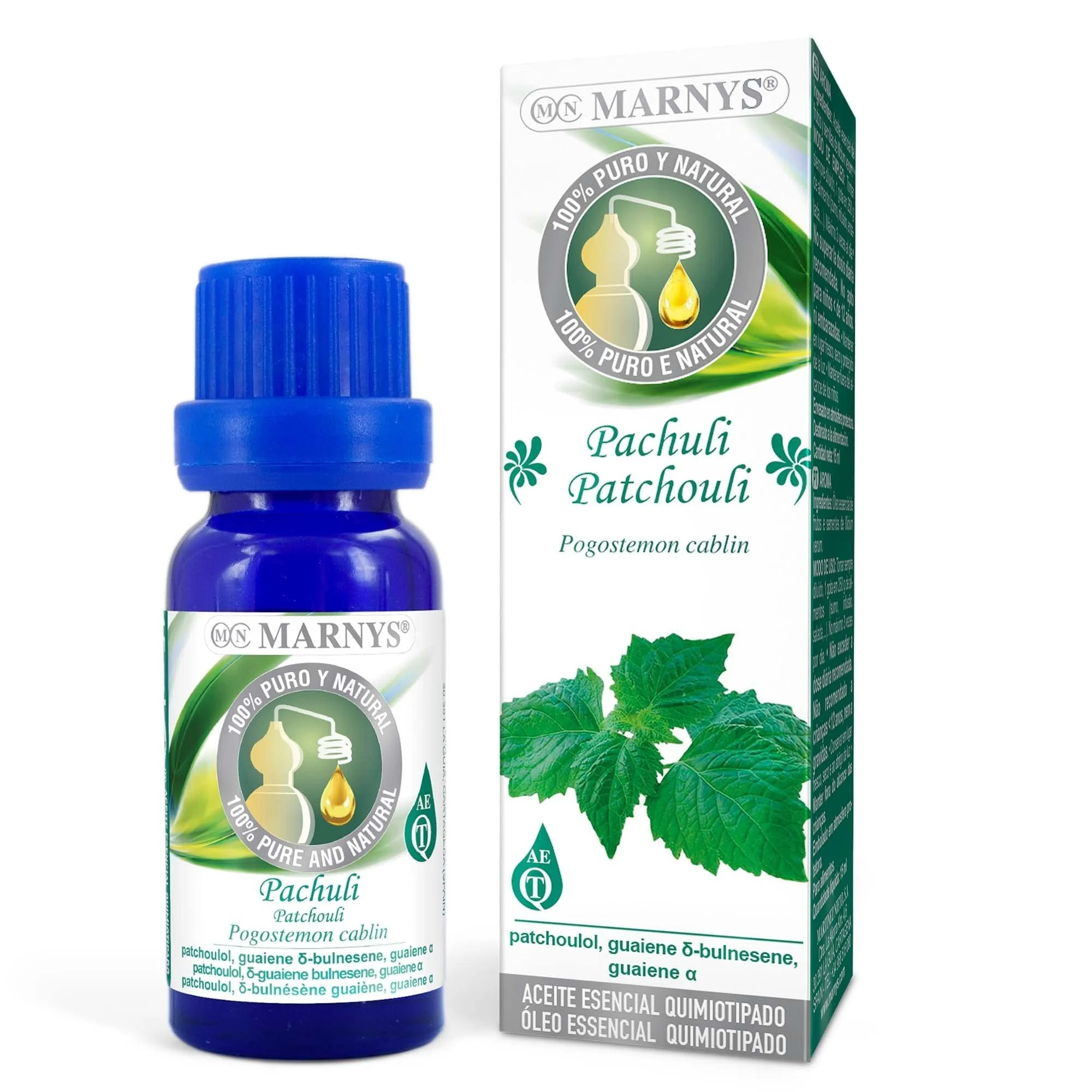 Marnys Patchouli Ätherisches Öl 15ml