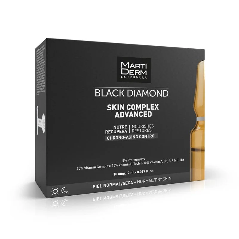 MARTIDERM Black Diamond Skin Complex Advanced Ampullen x10 Ampullen