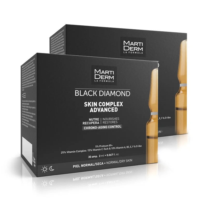 MARTIDERM Black Diamond Skin Complex Advanced DUPLO Ampullen 2x30 Ampullen