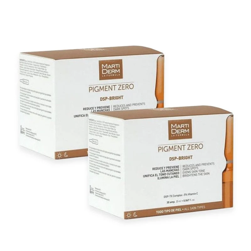 MARTIDERM Pigment Zero DSP-Bright Duplo Ampullen 2x30 Ampullen