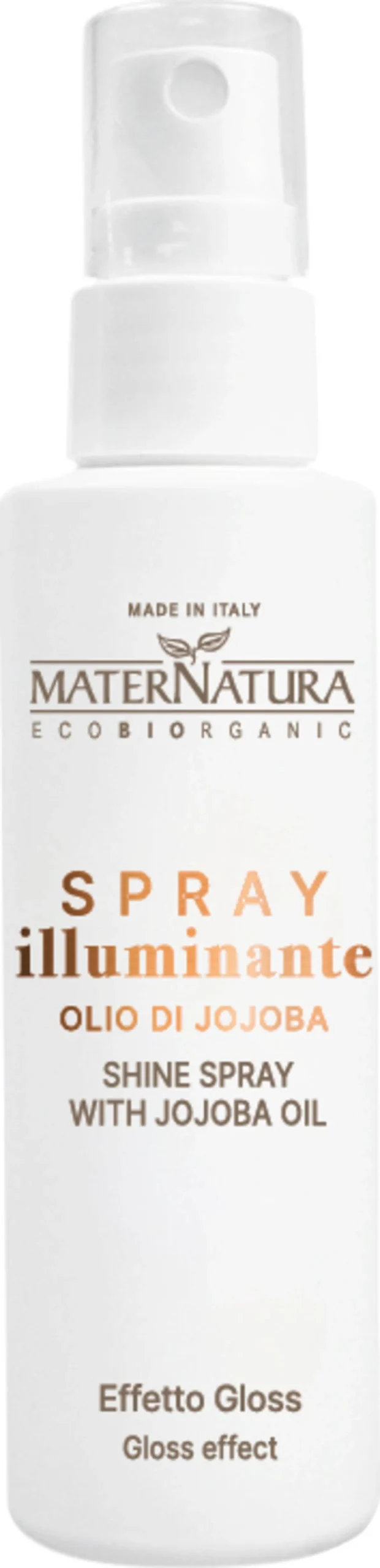 MaterNatura Glanz-Effekt Spray mit Jojobaöl, 100 ml