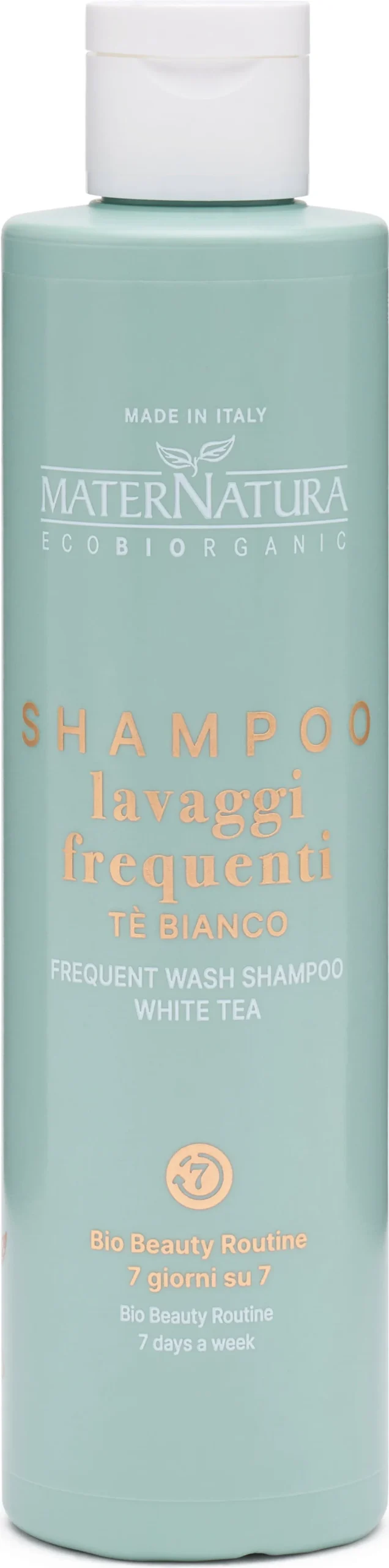 MaterNatura Shampoo mit Weißem Tee - für häufige Anwendungen, 250 ml