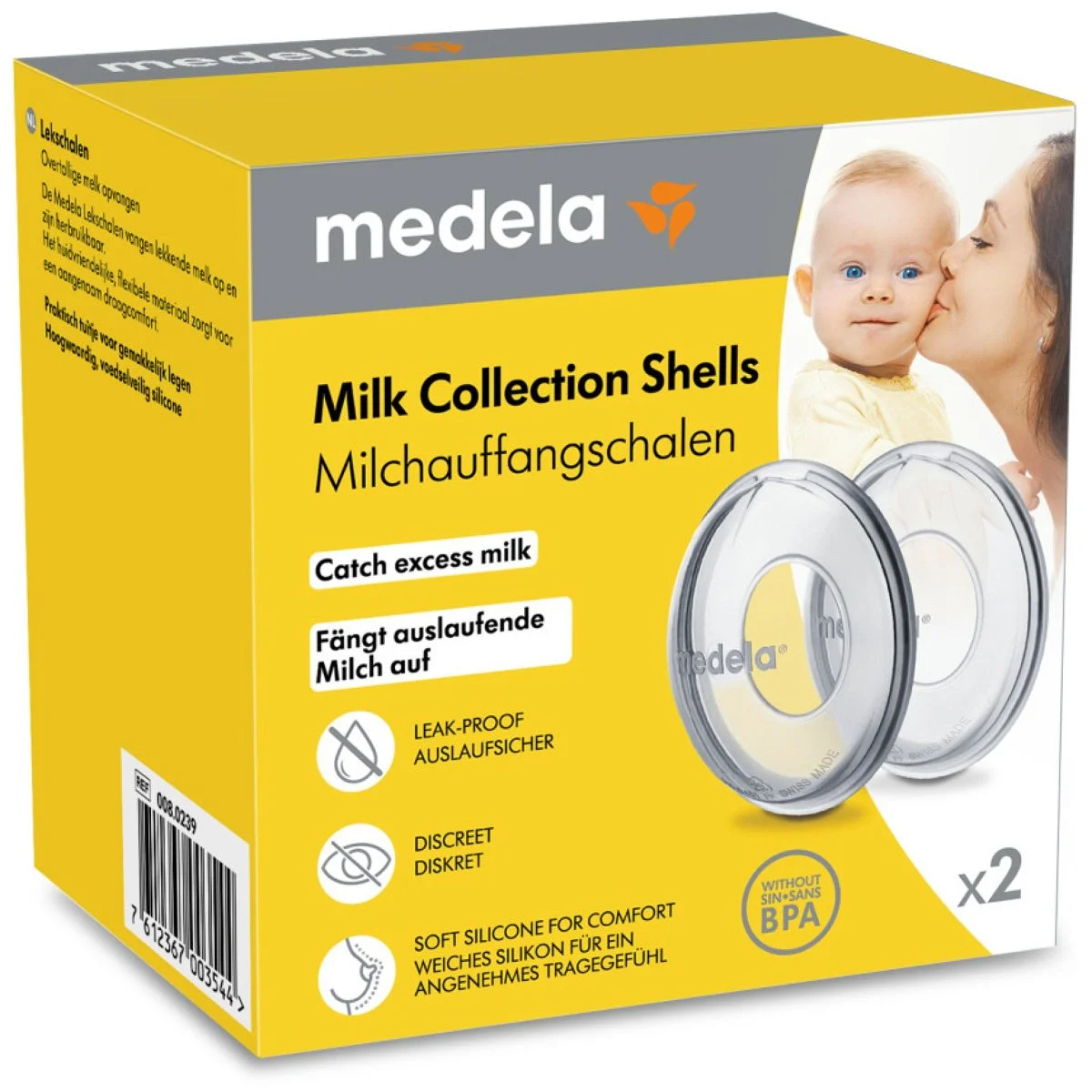 MedelaMilchauffangschalen