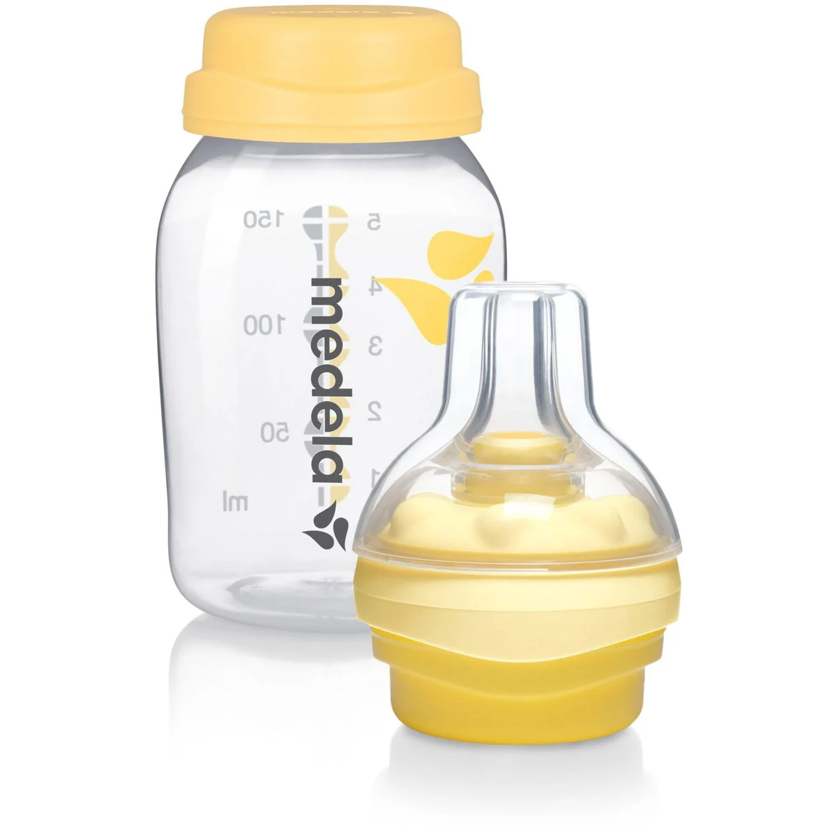 MedelaMilchflasche mit Calma Sauger