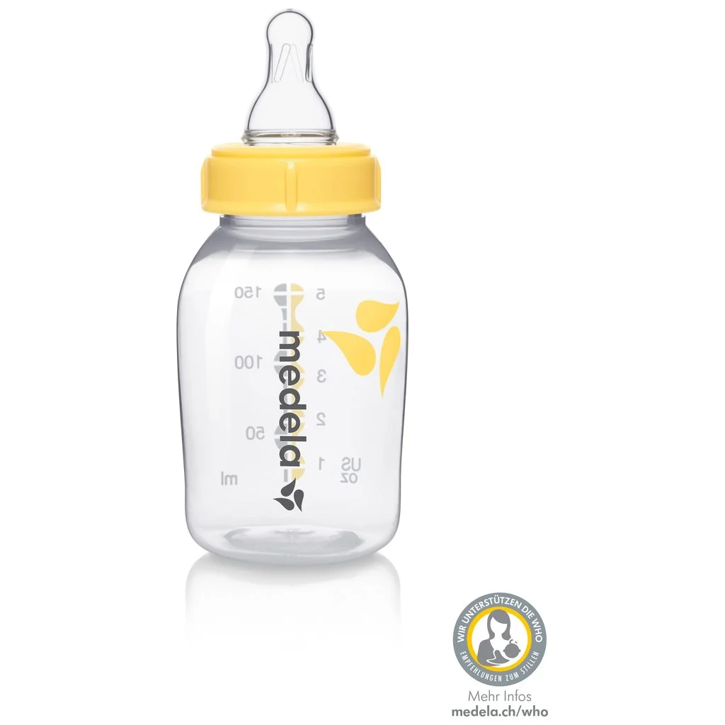 MedelaMilchflasche mit Sauger