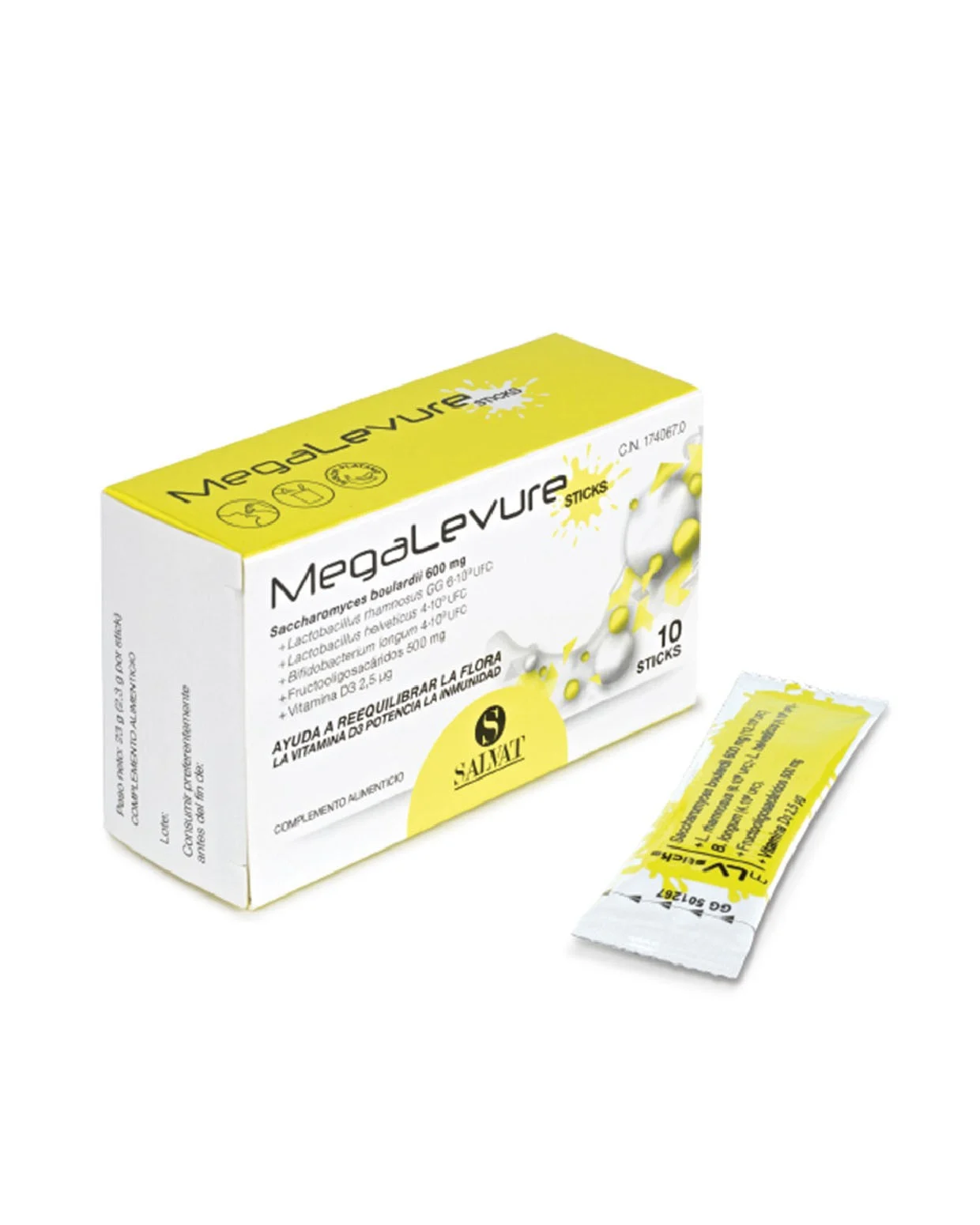 MEGALEVURE 10 Sticks