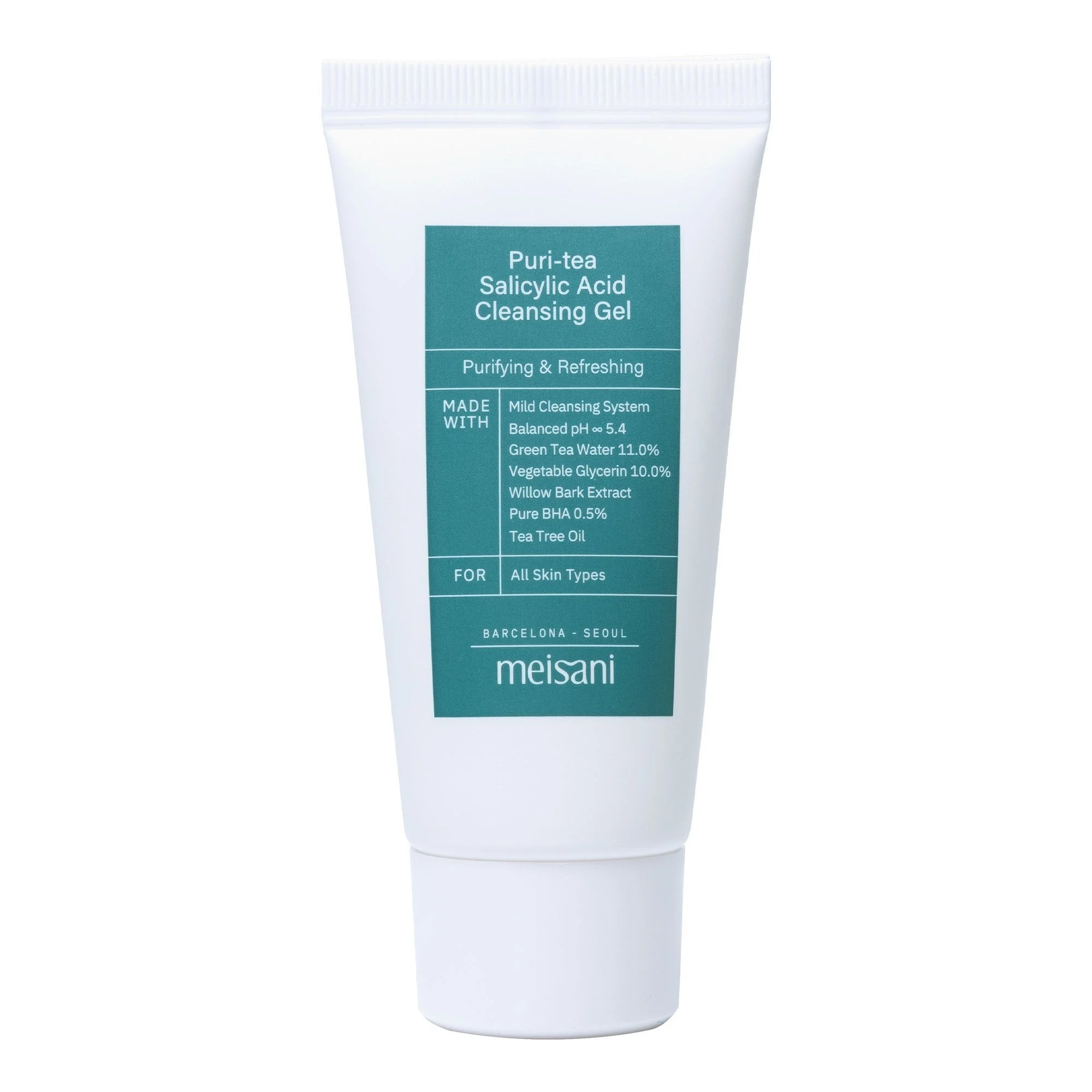 Meisani Puri-Tea Salicylic Acid Cleansing Gel 30 ml