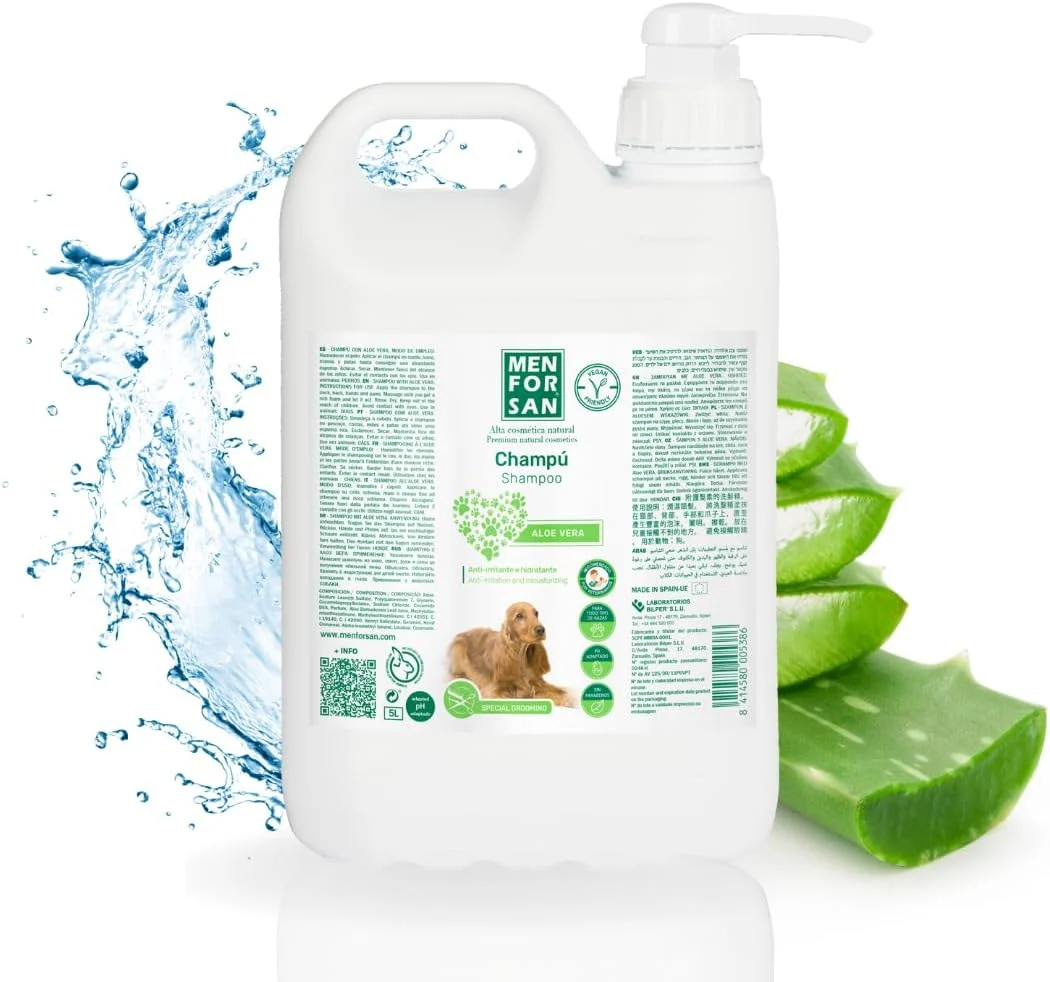 Menforsan Shampoo Aloe Vera für Hunde 5L