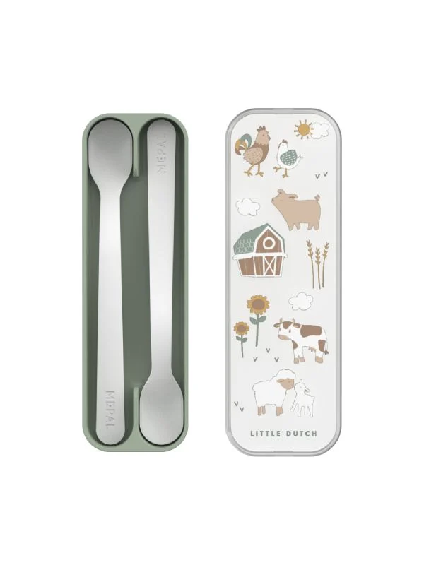 Mepal Little Farm Babylöffel - 2 Stück