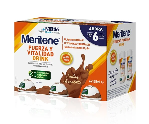 MERITENE Getränk Schokolade 6x125ml