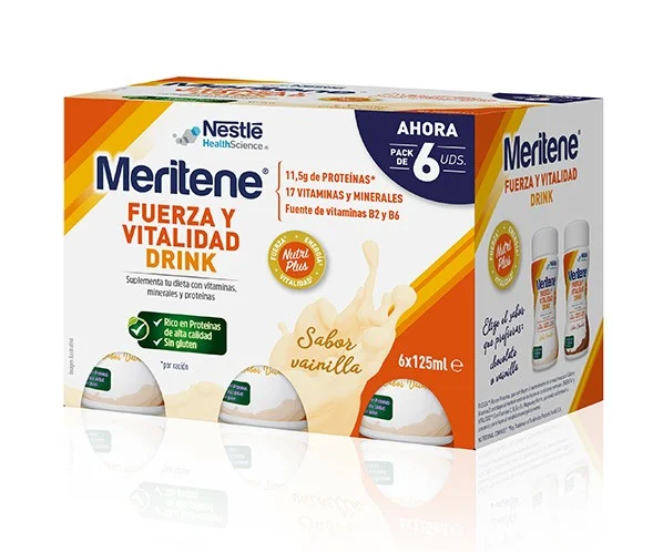 MERITENE Getränk Vanille 6x125ml