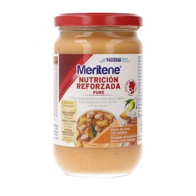 MERITENE Pürierter Lendeneintopf mit Kartoffeln 300 gr