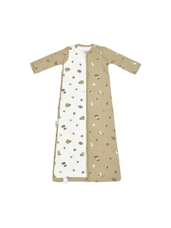 Meyco Baby Waldtiere 4 Jahreszeiten Schlafsack - Sand