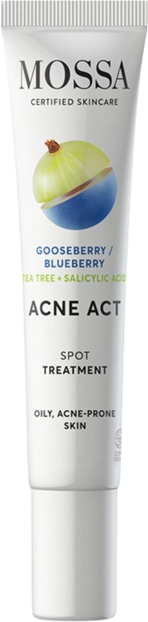 MOSSA Acne Act Spot Treatment, 15 ml