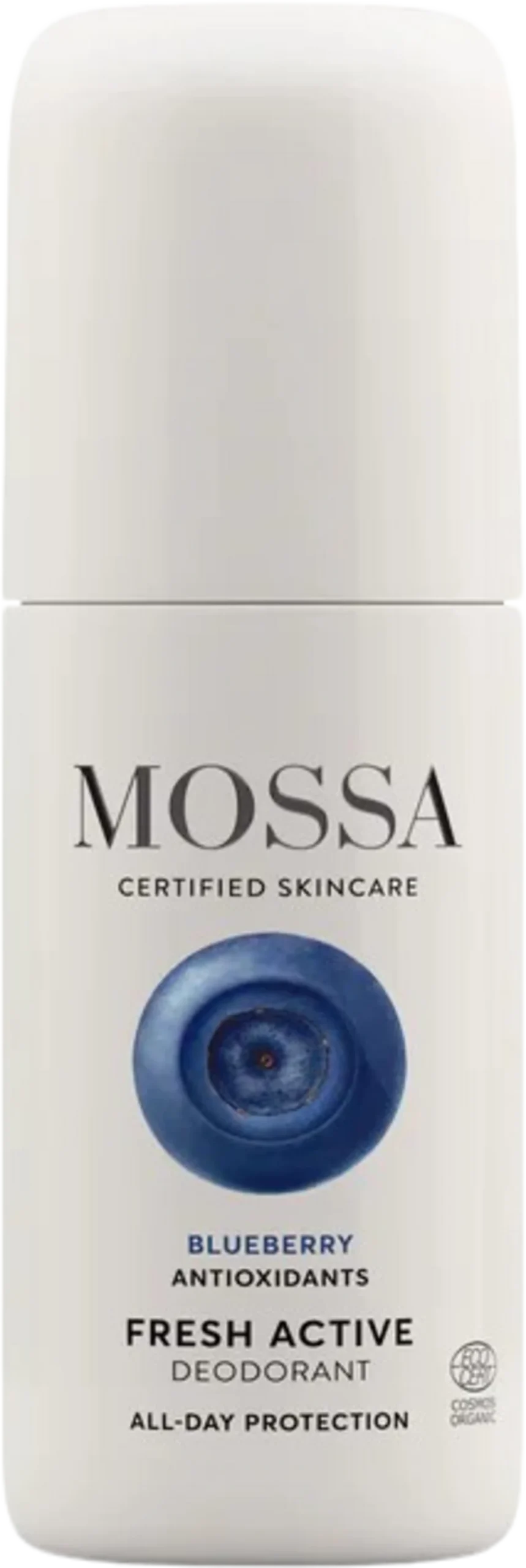 MOSSA Fresh Active Deo Roll-on, 50 ml
