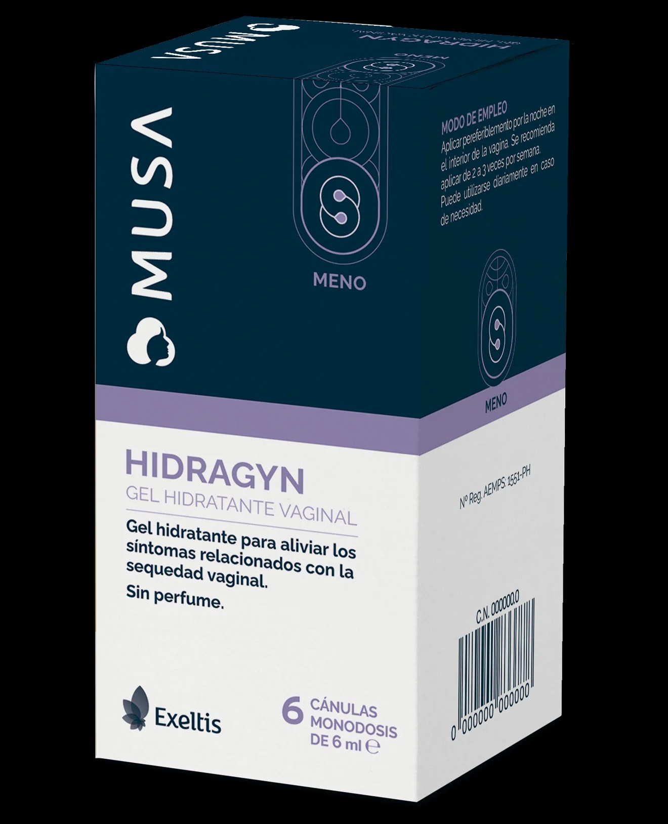 Musa Hidragyn 6 Cánulas Monodosis